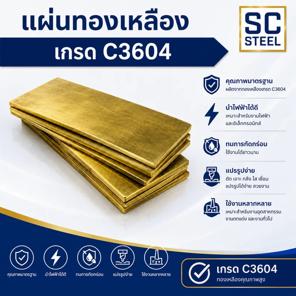 แผ่นทองเหลือง