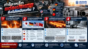 ทำไมเหล็กแต่ละประเทศต่างกัน? รู้จักมาตรฐานและคุณภาพ
